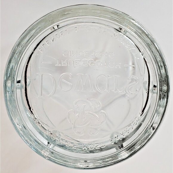 Dewar's True Scotch Old Fashioned Clear Whiskey Celtic Truth Knot Embossed Glass - Picture 4 of 7